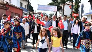 Çileği ile ünlü Emiralem'de festival coşkusu yaşandı