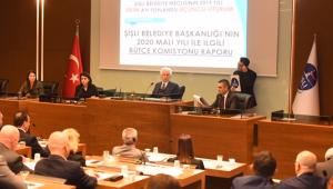 ŞİŞLİ BELEDİYESİ'NİN 2020 MALİ YILI BÜTÇESİ KABUL EDİLDİ