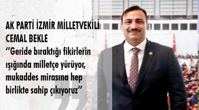 AK Partili Bekle’den 10 Kasım mesajı