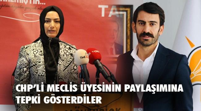 CHP’li Meclis Üyesinin paylaşımına AK Parti’den tepki