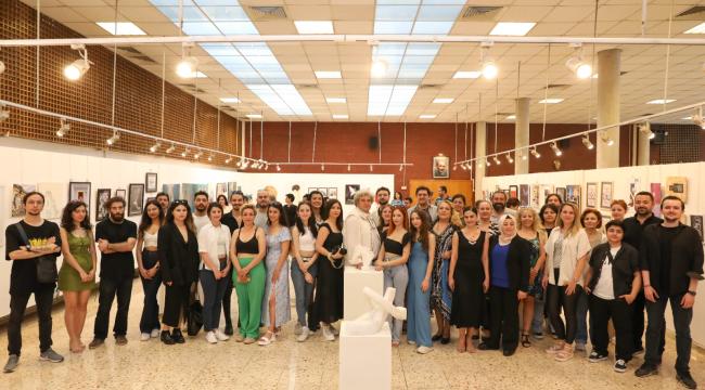 DEÜ GÜZEL SANATLARDAN KARMA SERGİ AÇILIŞI
