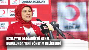 KIZILAY GENEL BAŞKANI PROF. DR. FATMA MERİÇ YILMAZ OLDU