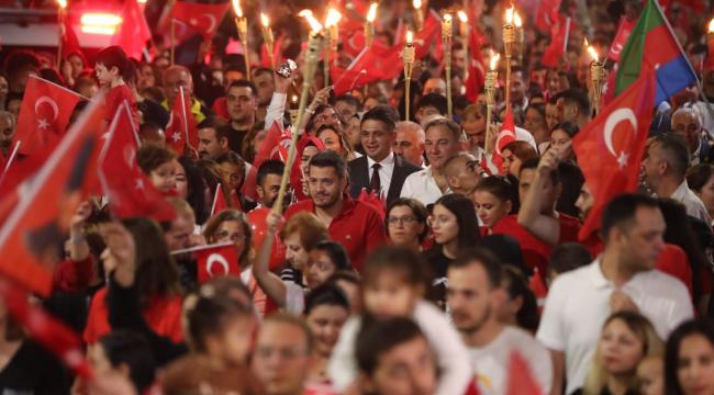 100 Yıllık Gurur Aliağa'da Coşkuyla Kutlandı