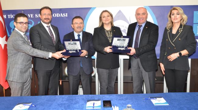 KGK VE GGK ETSO’DA GÖREV TESLİMİ YAPTI