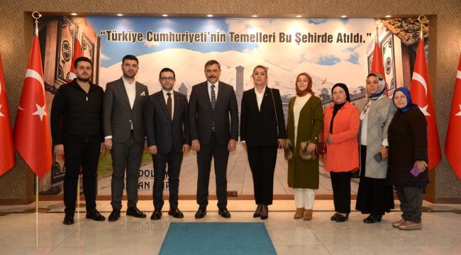 TOBB İL GGK VE KGK BAŞKANLARINDAN VALİ ÇİFTÇİ’YE ZİYARET