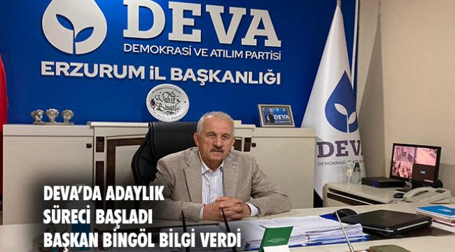 DEVA Partisi'nde Belediye Başkan Adaylığı süreci başladı