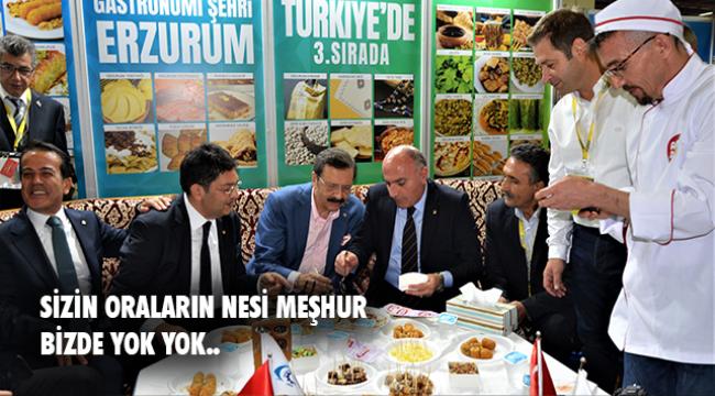 ERZURUM, COĞRAFİ TESCİLLİ ÜRÜNLERİYLE YÖREX'İN GÖZDESİ OLDU