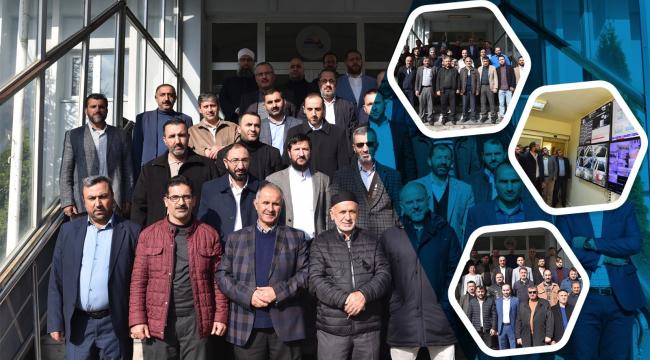 İmam ve Hatipler ESKİ'nin içme suyu arıtma tesislerini gezdi