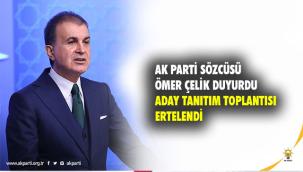 Aday Tanıtım Toplantısı Ertelendi