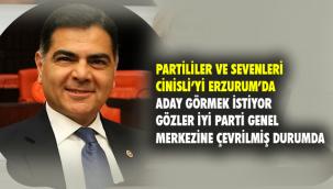 İYİ Parti Genel Merkezi Cinisli'yi mi Aday Gösterecek ?