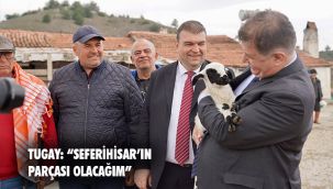 Cemil Tugay ve İsmail Yetişkin Seferihisarlılarla buluştu