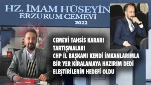 Erzurum'da Cemevi Tahsis Kararı Tartışması 
