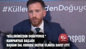 Erzurumspor Futbol Kulübü yeni bir kampanya başlattı: 'Küllerimizden Doğuyoruz'