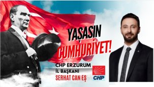 Başkan Eş'ten Cumhuriyet Bayramı Mesajı