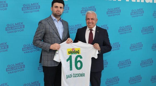 Bursaspor Yönetimi'nden Başkan Şadi Özdemir'e ziyaret 