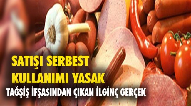 Satışı serbest, kullanımı yasak!