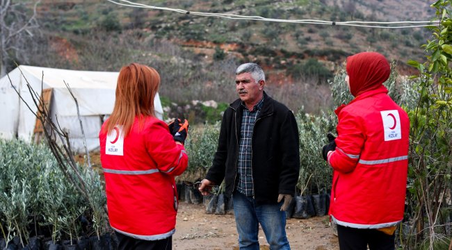 Türk Kızılay'dan Depremden Etkilenen 2797 Çiftçiye 70.8 Milyon Destek