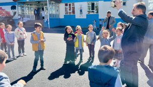 Yakutiye Belediyesi'nden Okullarda Örnek Çevre Düzenleme ve Asfalt Çalışmaları