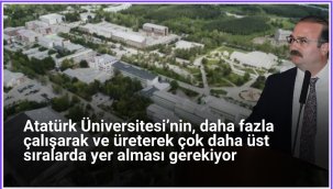 Atatürk Üniversitesi'nin Sürdürülebilirlik projeleri ne kadar hissediliyor ?