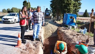 Çeşme'de Reisdere-Ilıca Atık Su İletim Hattı tamamlanıyor…