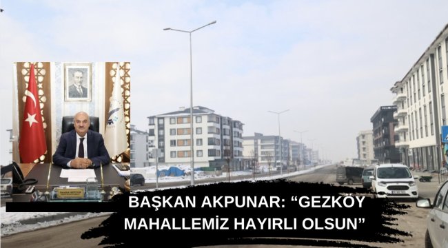 Aziziye yeni bir mahalleye daha kavuştu 