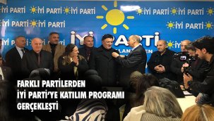 İYİ Parti'ye farklı partilerden 100'e yakın kişi katıldı