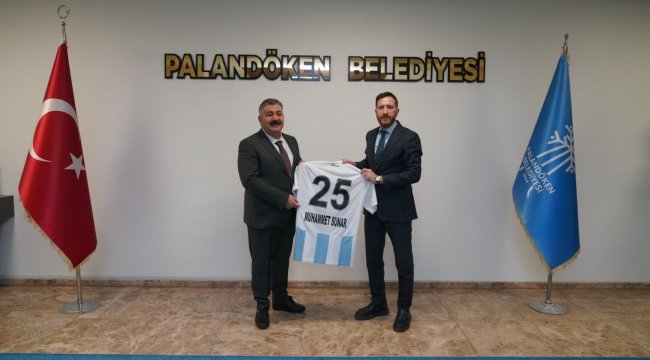 Başkan Sunar: "Erzurumspor şehir için büyük değer"