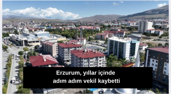 Erzurum'un Milletvekili Sayısı 5'e Düştü