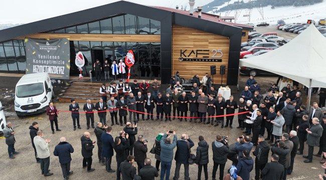 Şehrin Yeni Gözde Mekanı: Palandöken Kafe 25 Açıldı