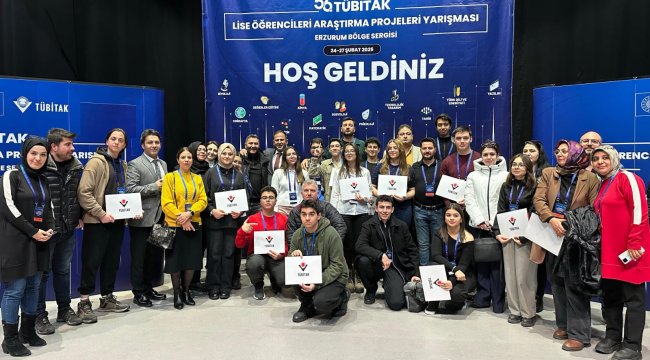 TÜBİTAK'TA Bölge Birincisiyiz