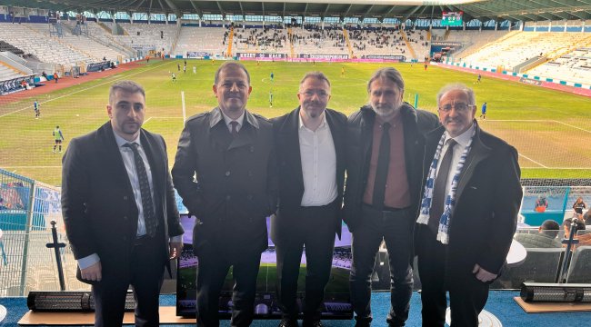 Atatürk Üniversitesi Rektörü Prof. Dr. Ahmet Hacımüftüoğlu'ndan Erzurumspor'a Tam Destek