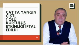 Çat'ta Yangın Faciası: Muhtar Hayatını Kaybetti, Kurtuluş Etkinlikleri İptal Edildi