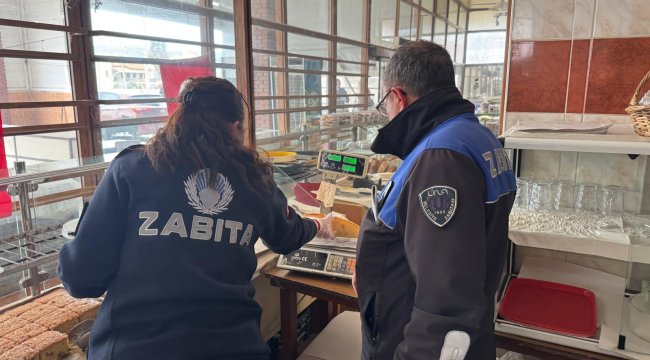 Urla Belediyesinden Ramazan Bayramı öncesi sıkı denetim