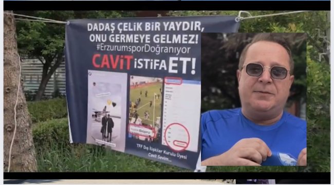Elmalı’dan TFF Önünde Çelenkli Protesto