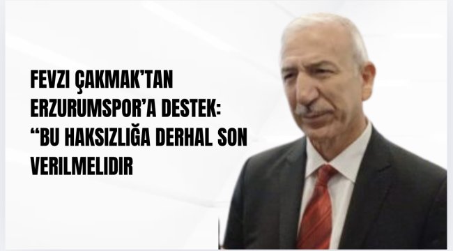 Erzurumspor'a Verilen Cezalara Tepkiler Çığ Gibi