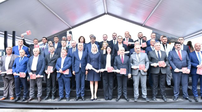 TBB'den 40 Belediyeye Hibe Hizmet Aracı