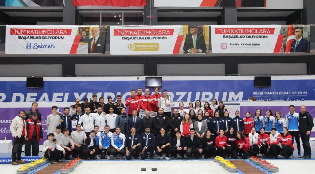 Erzurum’da Uluslararası Curling Heyecanı: Erzurum Open Turnuvası Tamamlandı