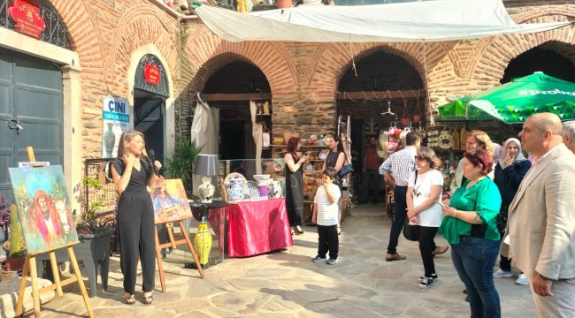 Tire'de Sanat Ziyafeti: "Tahayyül 2" Sergisi Kapılarını Açtı