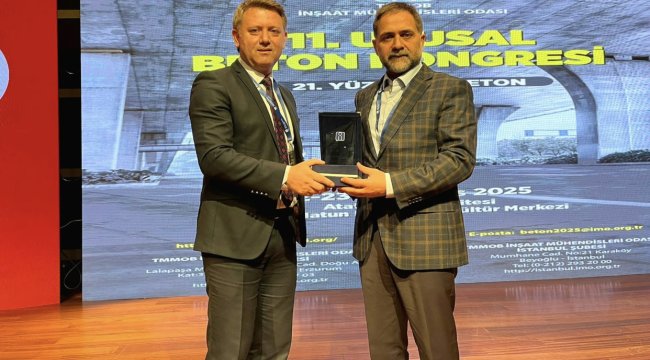 Yakutiye Belediye Başkanı Dr. Mahmut Uçar, 11. Ulusal Beton Kongresi'nde önemli mesajlar verdi
