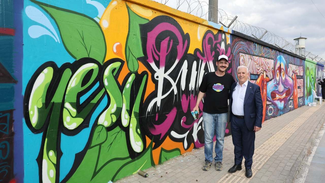 Gençler, Graffiti Şenliği ile kente renk kattı