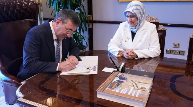 Cumhurbaşkanı Yardımcısı Cevdet Yılmaz Kurban Vekaletini Türk Kızılay’a Verdi