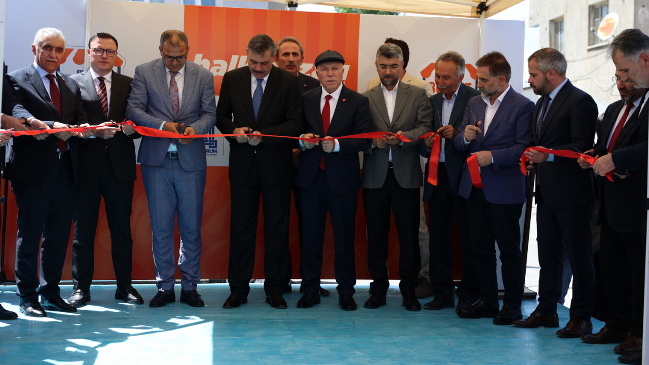 Halk Pazarı’nın dördüncü şubesi Sanayide Açıldı