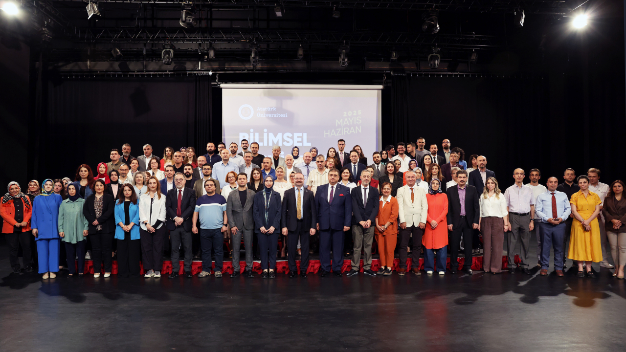 Atatürk Üniversitesi'nden Bilimsel Teşvik Töreni