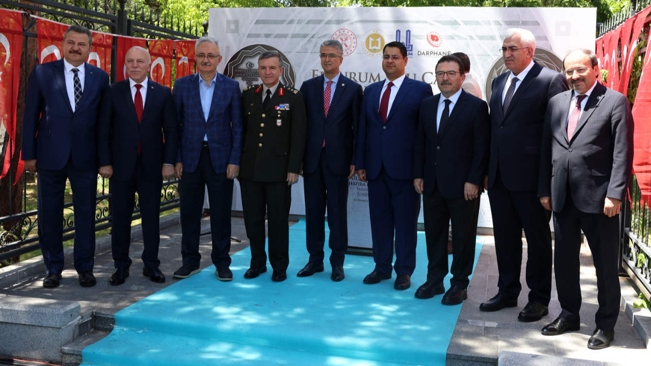 Erzurum Ulu Camii Hatıra Parası Düzenlenen Törenle Tanıtıldı