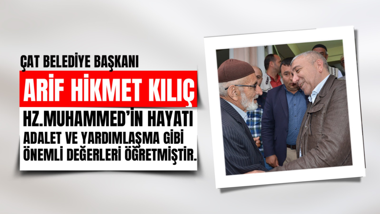 Başkan Kılıç’ın Mevlid Kandili Mesajı