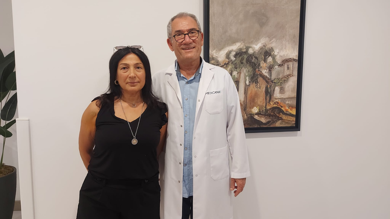 Ameliyata gerek kalmadan yeniden bisiklete binebildi