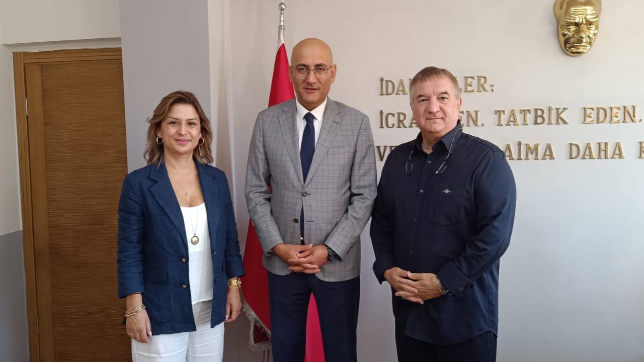 ETİK Başkanı İşler'den Kaymakam Aydın'a ziyaret