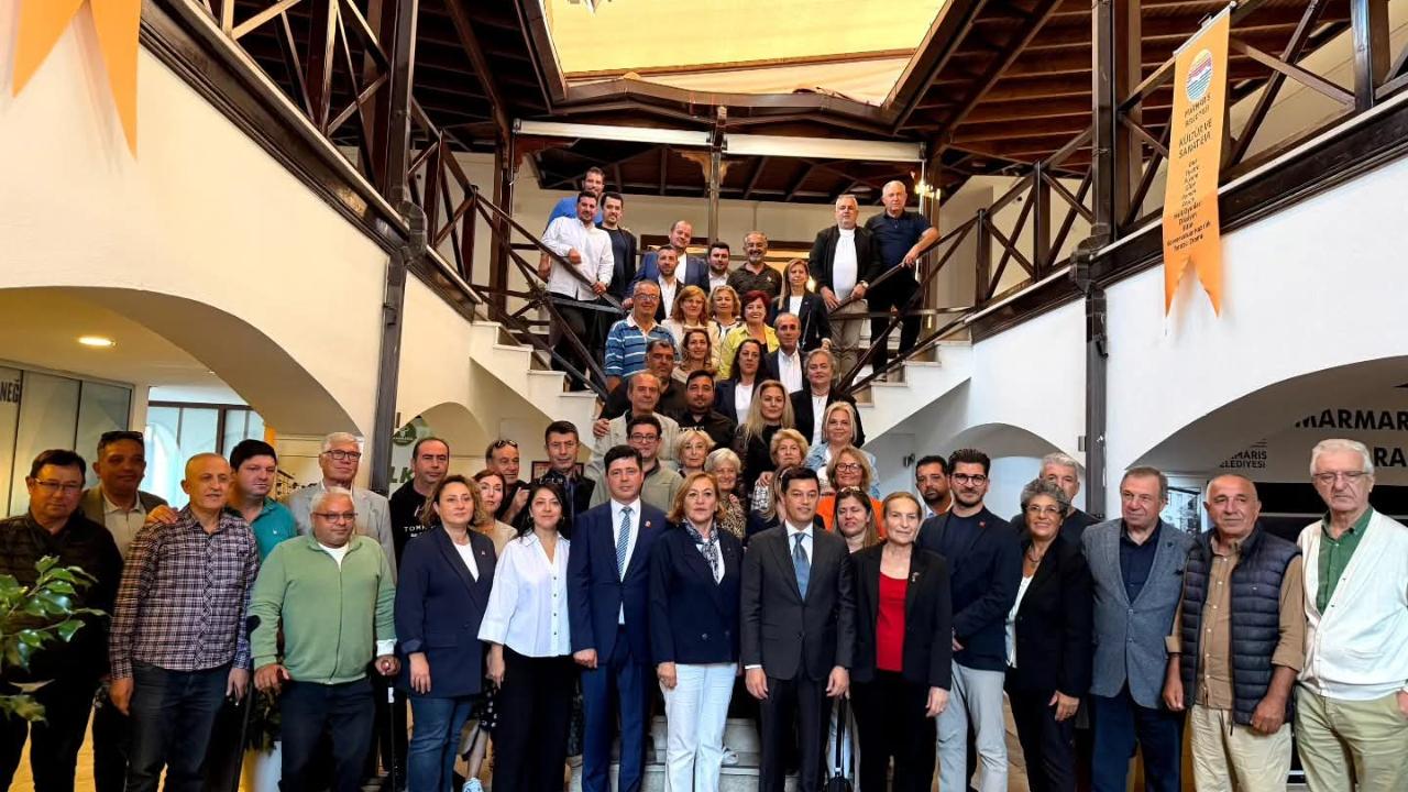 CHP Muğla İl Başkan Adayı Nail Kızıl, Marmaris’te Delegelerle Buluştu