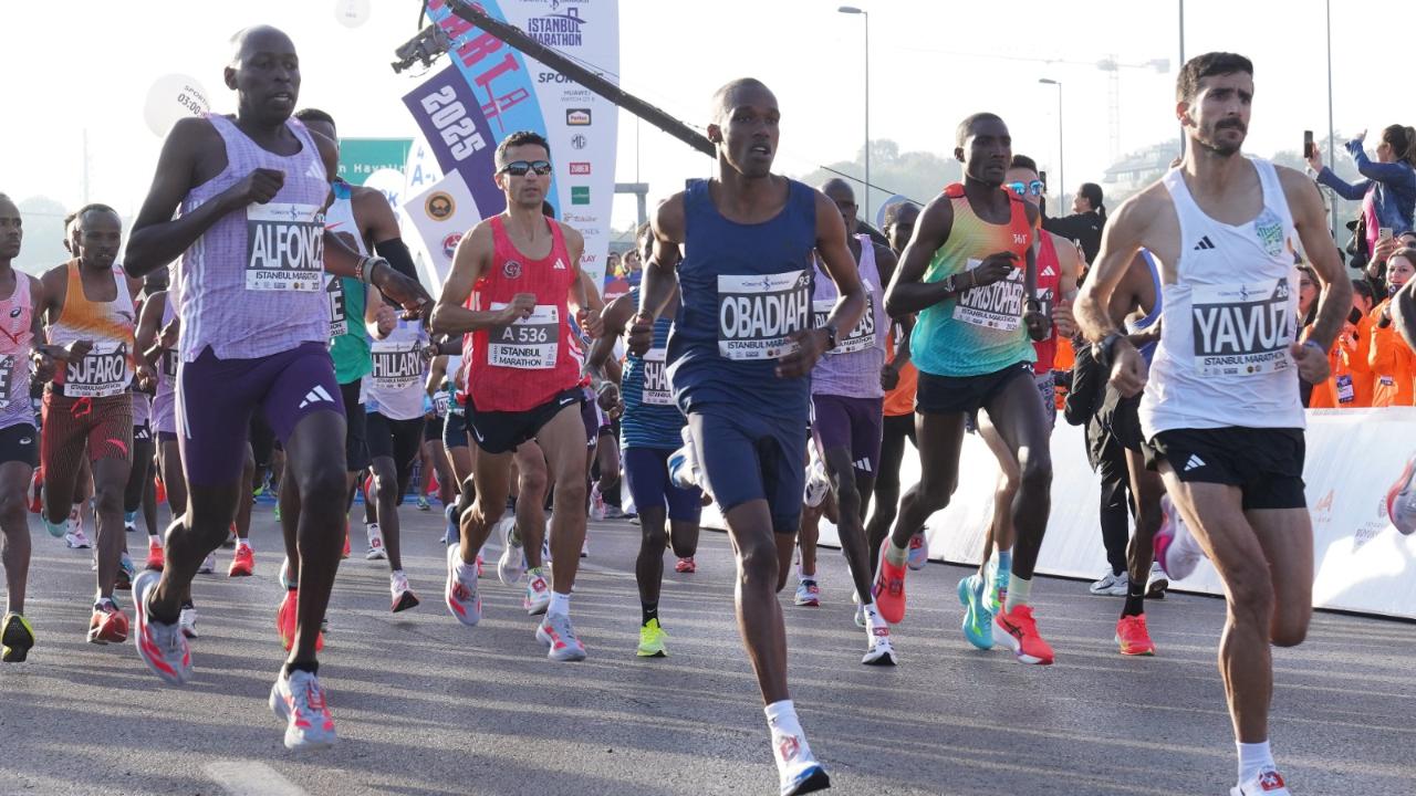 47. İstanbul Maratonu yaklaşık 39 bin kişinin katılımıyla koşuldu