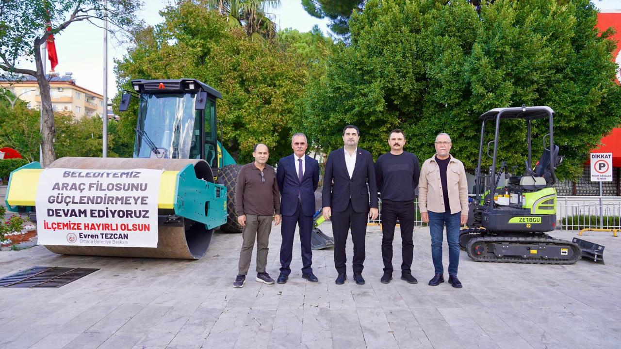 Ortaca Belediyesi Araç filosunu güçlendirdi